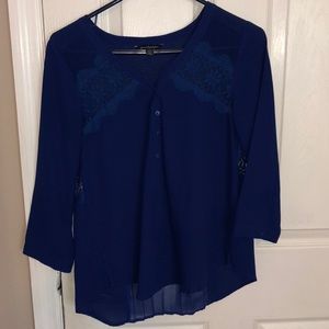 NWOT AE quarter sleeve blouse